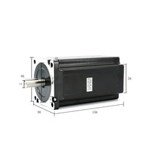 Load image into Gallery viewer, Nema 34 12.5Nm Motor Dimensions