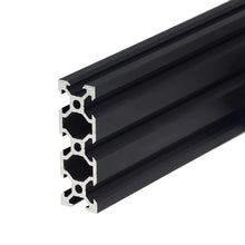 Load image into Gallery viewer, black 2060 v-slot aluminum extrusion profile