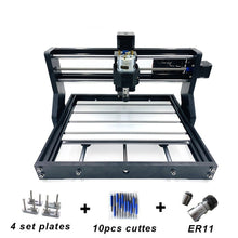 Load image into Gallery viewer, 3018 Pro CNC router with spindle