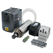 Load image into Gallery viewer, 3kW water cooled spindle with 4kw vfd combo