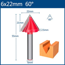 Load image into Gallery viewer, V Groove Cutter (Multiple Angle Options)