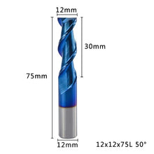 Load image into Gallery viewer, 12mm x 75mm end mill