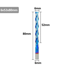 Load image into Gallery viewer, 6mm x 80mm end mill