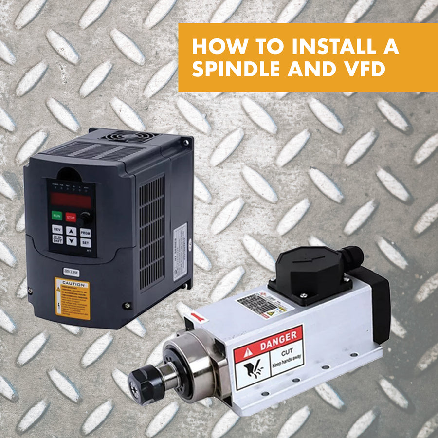 How to wire a cnc spindle and vfd to ddcsv3.1