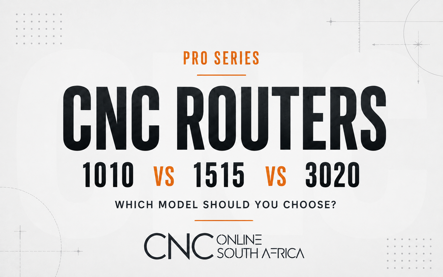 Pro Series CNC Routers 1010, 1515 and 3020 comparison