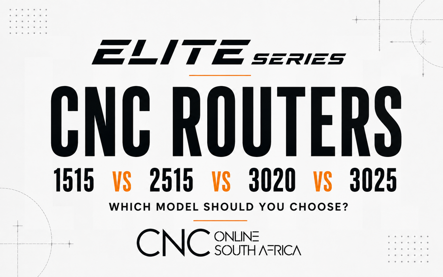 Elite Series CNC Routers 1515, 2515, 3020 and 3025 comparison