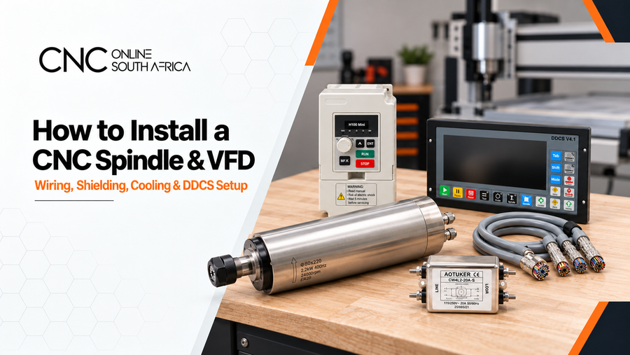 How to Install a CNC Spindle & VFD