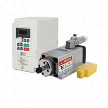 Load image into Gallery viewer, 1.5kw Square Air Cooled Spindle with h100 kit