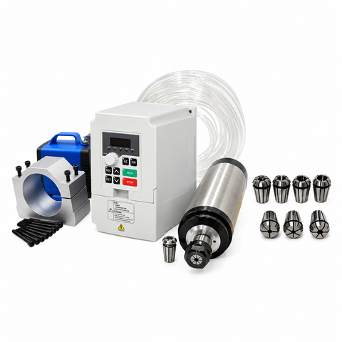 1.5kw Water Cooled Spindle and H100 VFD