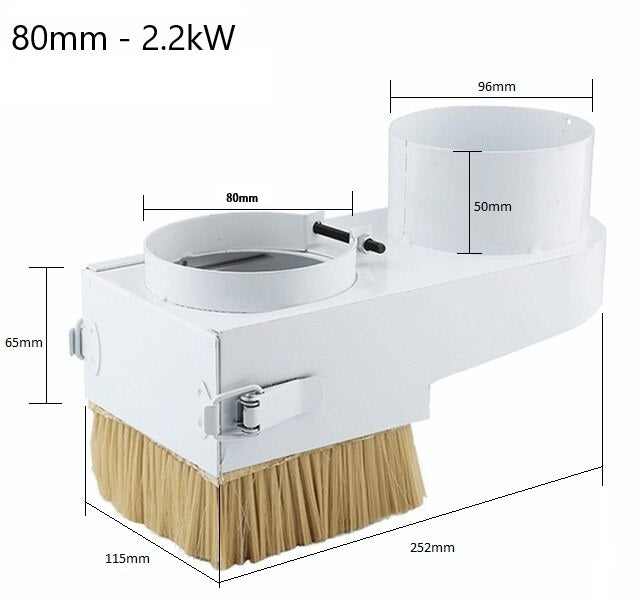 Spindle Dust Shoe (Multiple Size Options) – CNC Online SA