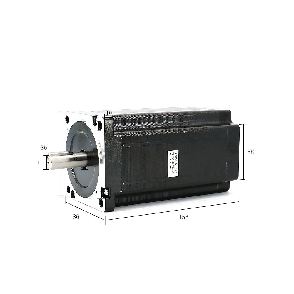 Nema 34 Open Loop Stepper Motor & DM860H Driver (Multiple Torque