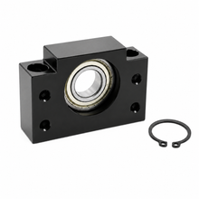 Load image into Gallery viewer, Nema 34 Mounting Bracket with Integrated BK15 Bearing Block