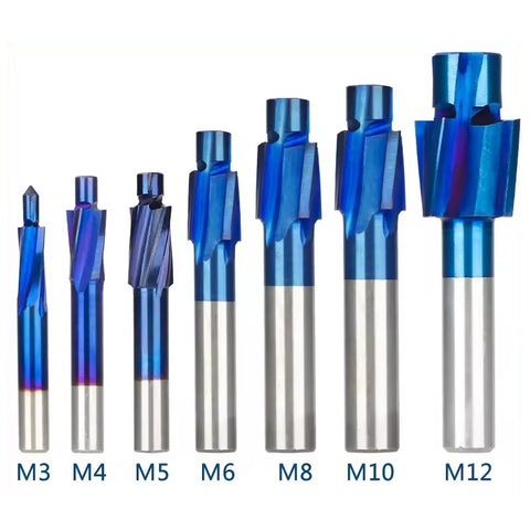 M3 to M12 couterbore End Mill