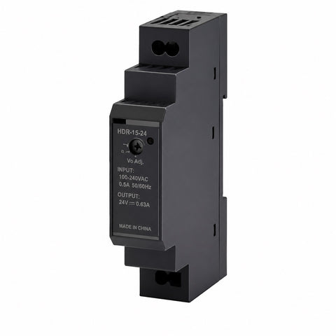 HDR-15 DIN Rail Power Supply