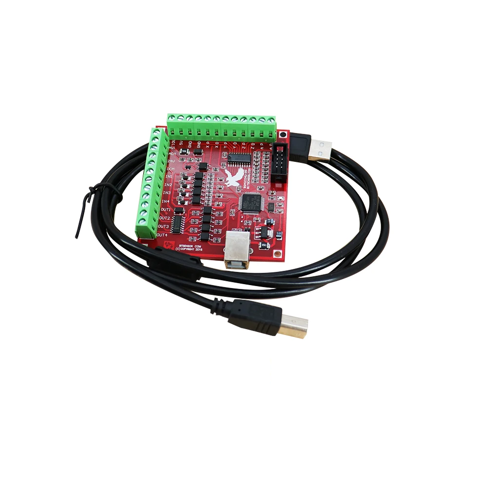 Mach 3 USB Breakout Board 4 Axis Controller – CNC Online SA
