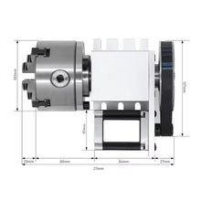 Load image into Gallery viewer, 4th Axis (Rotational) for CNC Machine Nema 23
