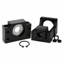 Load image into Gallery viewer, Nema 34 Mounting Bracket with Integrated BK15 Bearing Block
