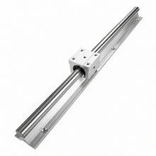 Load image into Gallery viewer, Supported round linear rail with a single SBRUU bearing block.