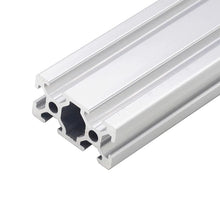 Load image into Gallery viewer, Silver 2040 V-slot aluminum profile extrusions
