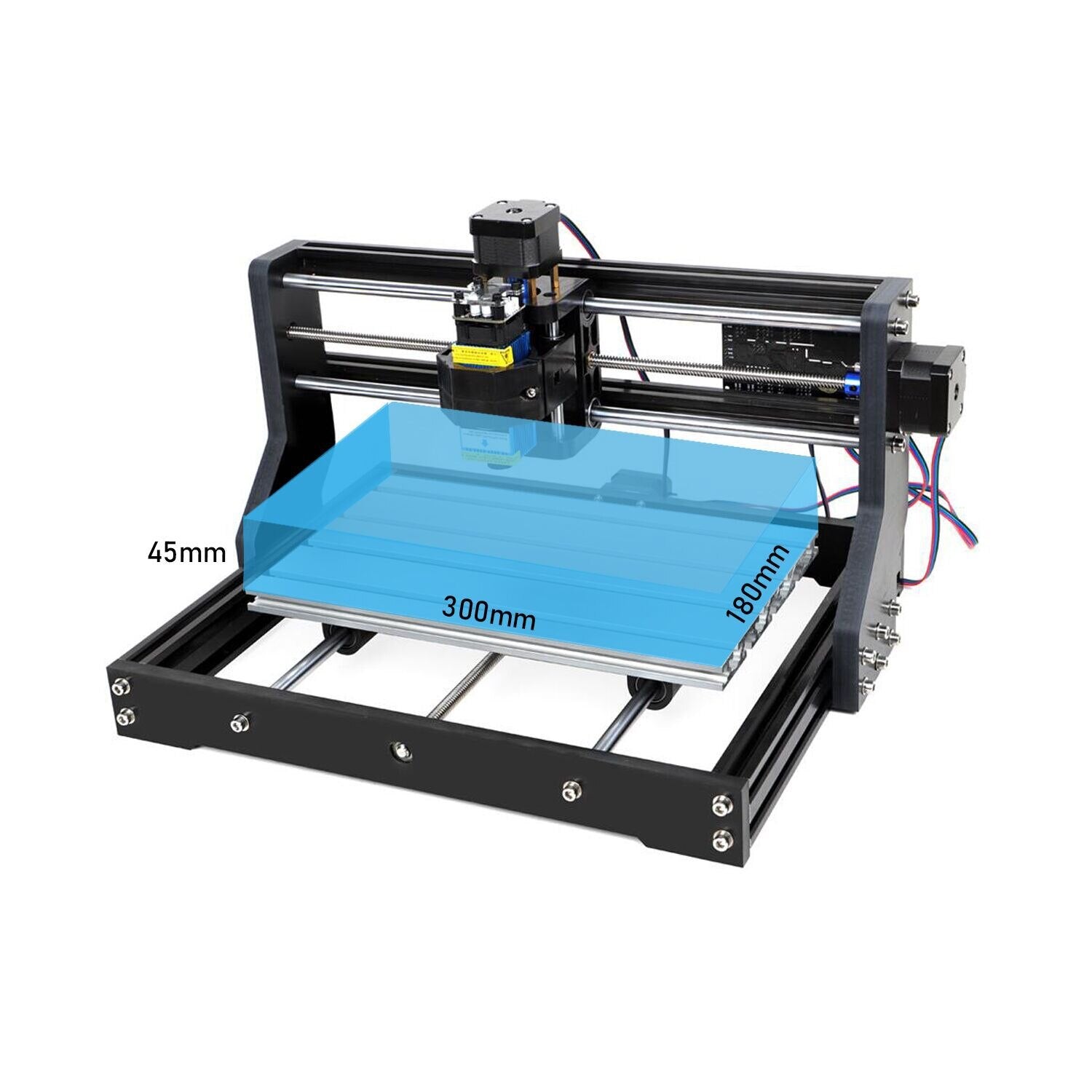 エリクシール 3018 Pro CNC Router Engraving Machine with 5.5w Laser – CNC Online SA