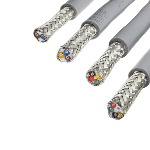 1.5mm braided shielded cable for spindle