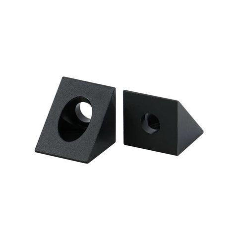 90 Degree corner brackets for aluminium extrusions