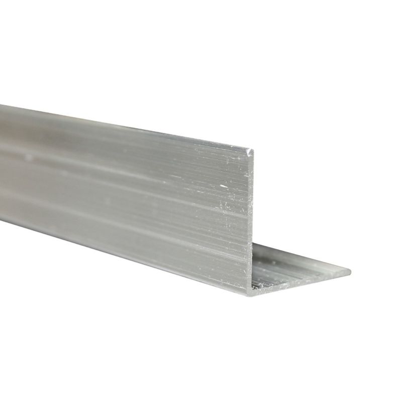 Aluminium Angle Profile 2.5m-Long (Multiple Size Options)