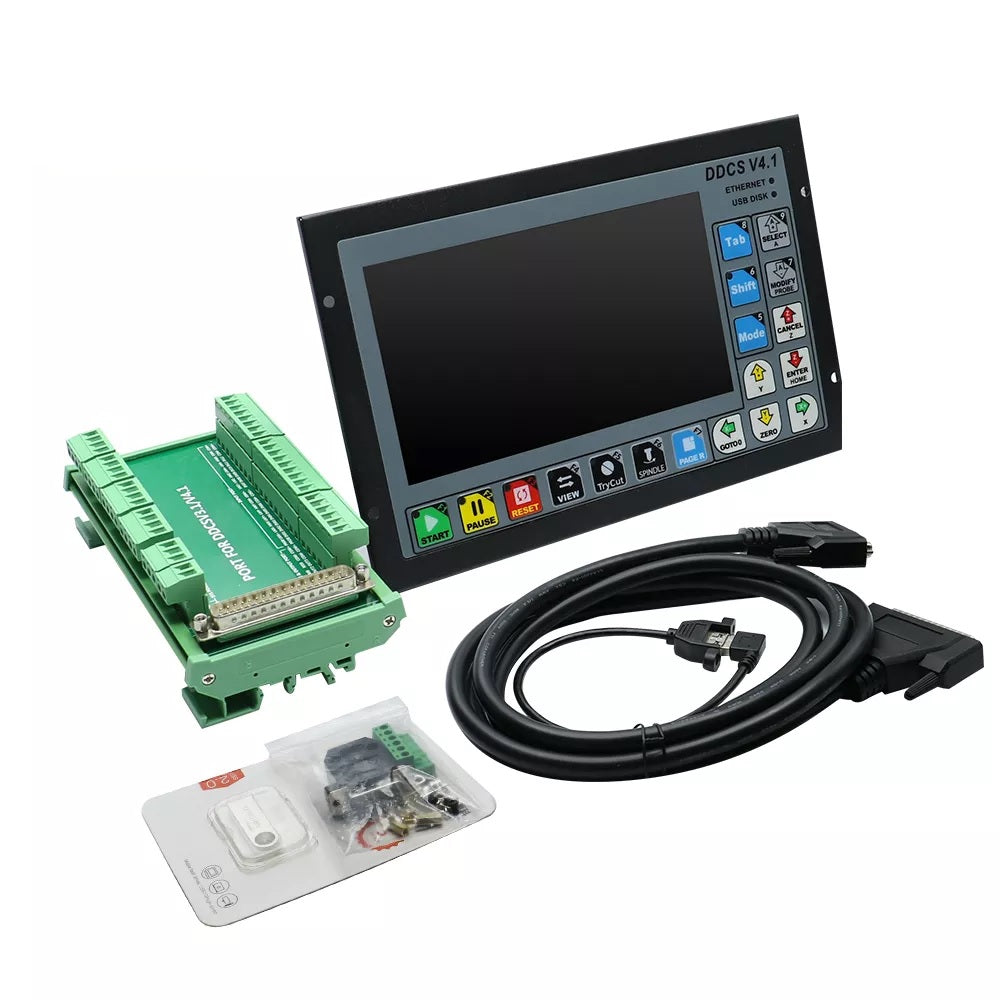 DDCS V4.1 Digital Dream CNC controller used for spindle start stop and zero to ten volt speed control