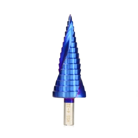 Nano Blue Coated Pagoda Step Drill