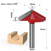 Load image into Gallery viewer, V Groove Cutter (Multiple Angle Options)
