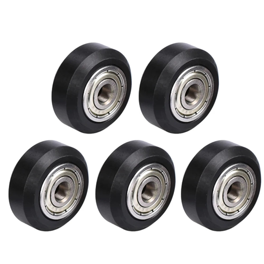 Delrin v-slot wheels for 3D printer or cnc router